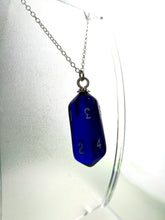 Blue Gem Crystal Caste D10 Necklace