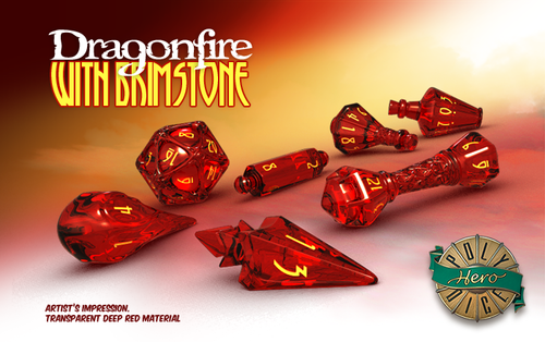 Dragonfire - Wizard Dice - Polyhero