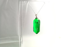 Green Gem Crystal Caste D10 Necklace