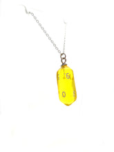 Yellow Gem Crystal Caste D10 Necklace