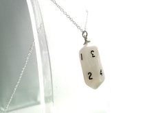 White Pearl Crystal Caste D10 Necklace