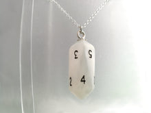 White Pearl Crystal Caste D10 Necklace