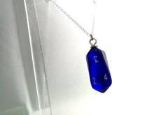 Blue Gem Crystal Caste D10 Necklace